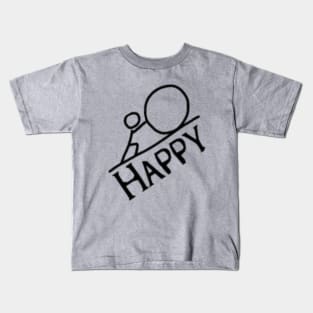 Sisyphus is Happy Kids T-Shirt